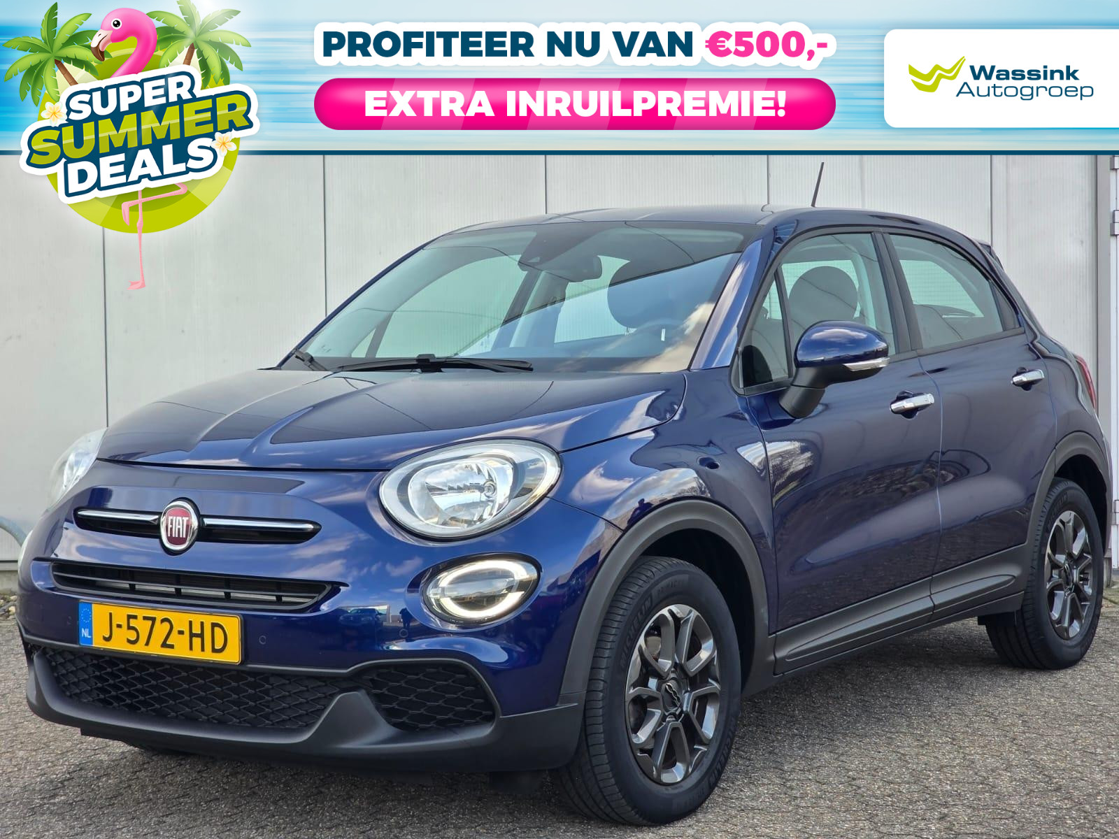 Fiat 500X 115 pk Lounge | SUMMERDEAL |