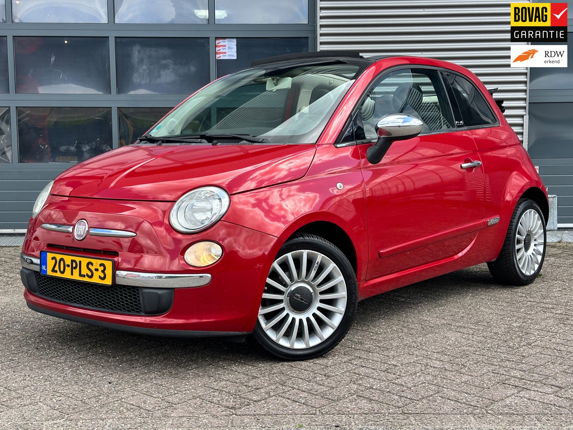 Fiat 500 C 0.9 TwinAir Lounge | Cabrio | Airco | Electr. ramen