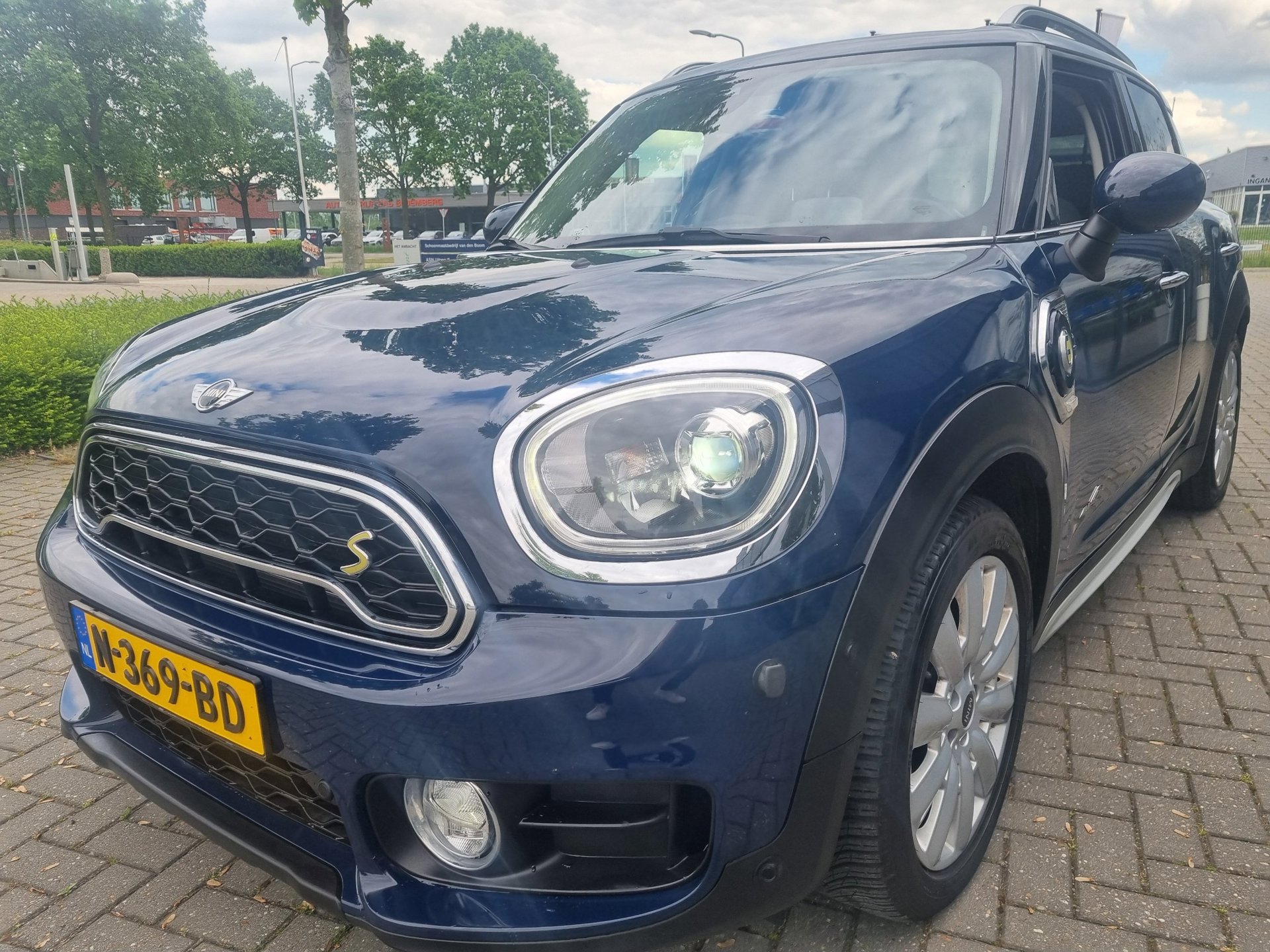Mini Mini Countryman 1.5 Cooper S E ALL4 Chili Panodak Sportleder
