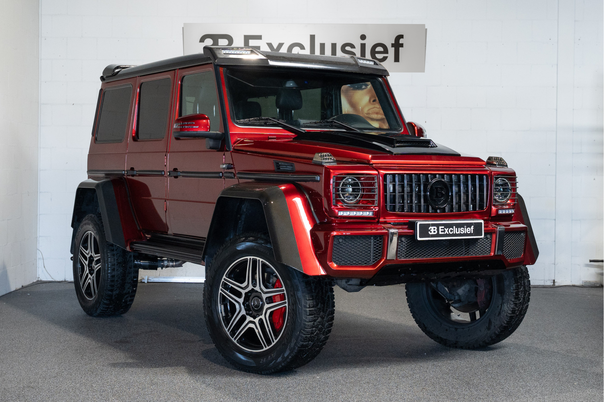 Mercedes-Benz G-klasse 500 4x4² Designo TOMATO RED