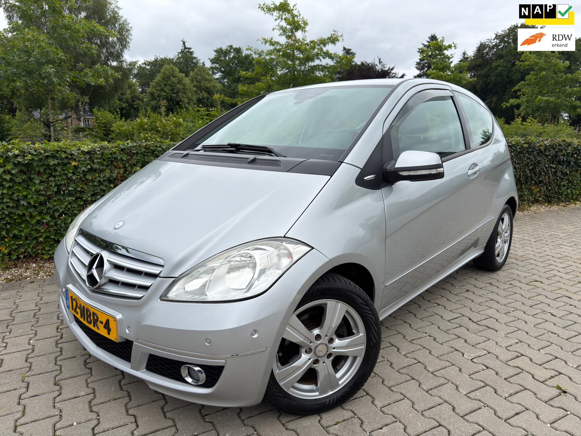 Mercedes-Benz A-klasse 160 Avantgarde , Automaat , Airco / Cruise / Half-Leder / Isofix / 16" Lm Velgen , 167.294km N.A.P .