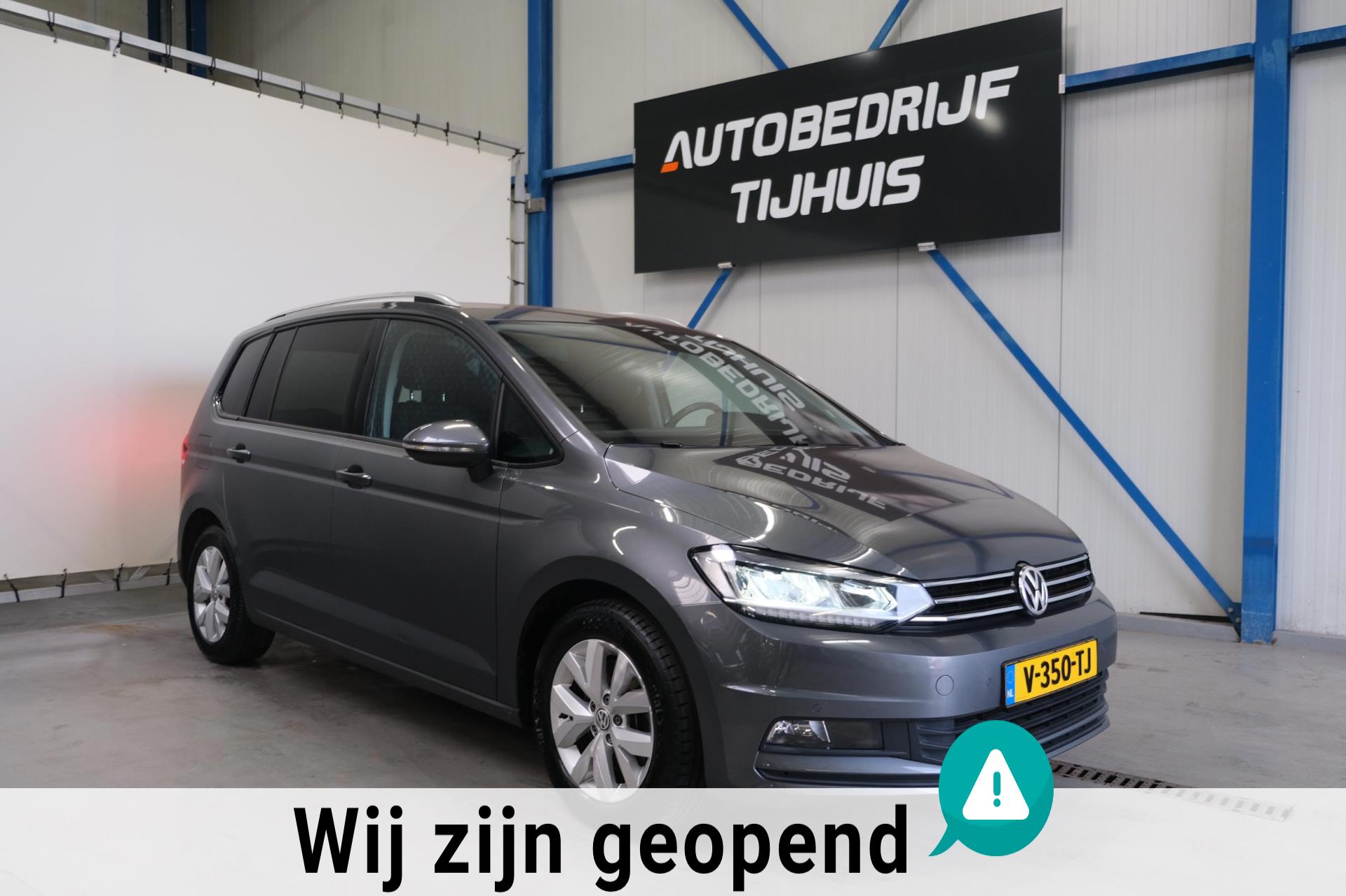 Volkswagen Touran 1.6 TDI - Grijskenteken, Airco, Cruise, Navi, PDC, Camera, Trekhaak.