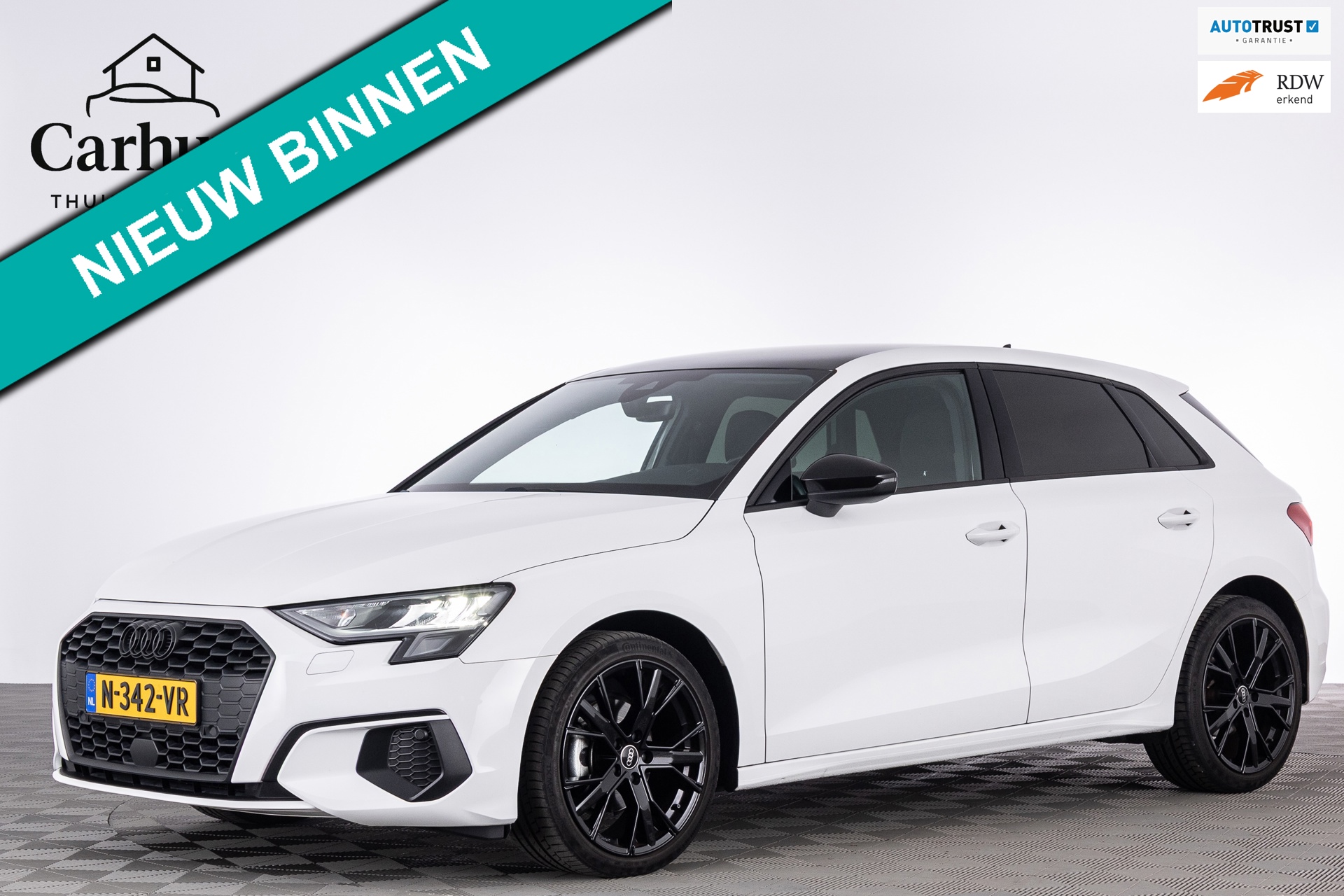 Audi A3 Sportback 30 TFSI Pro Line|S-tronic|18 Inch|Ned auto|Apple carplay|Black pakket|Clima|NW staat|