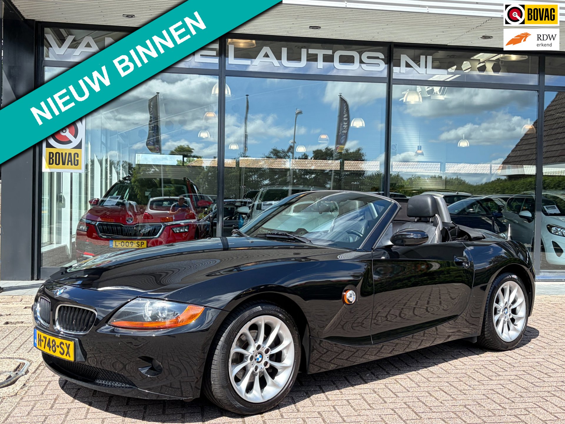 BMW Z4 Roadster 2.2i Pure Elek.Dak Leer Clima Stoelverw. Park.Sens Dealeronderhouden!
