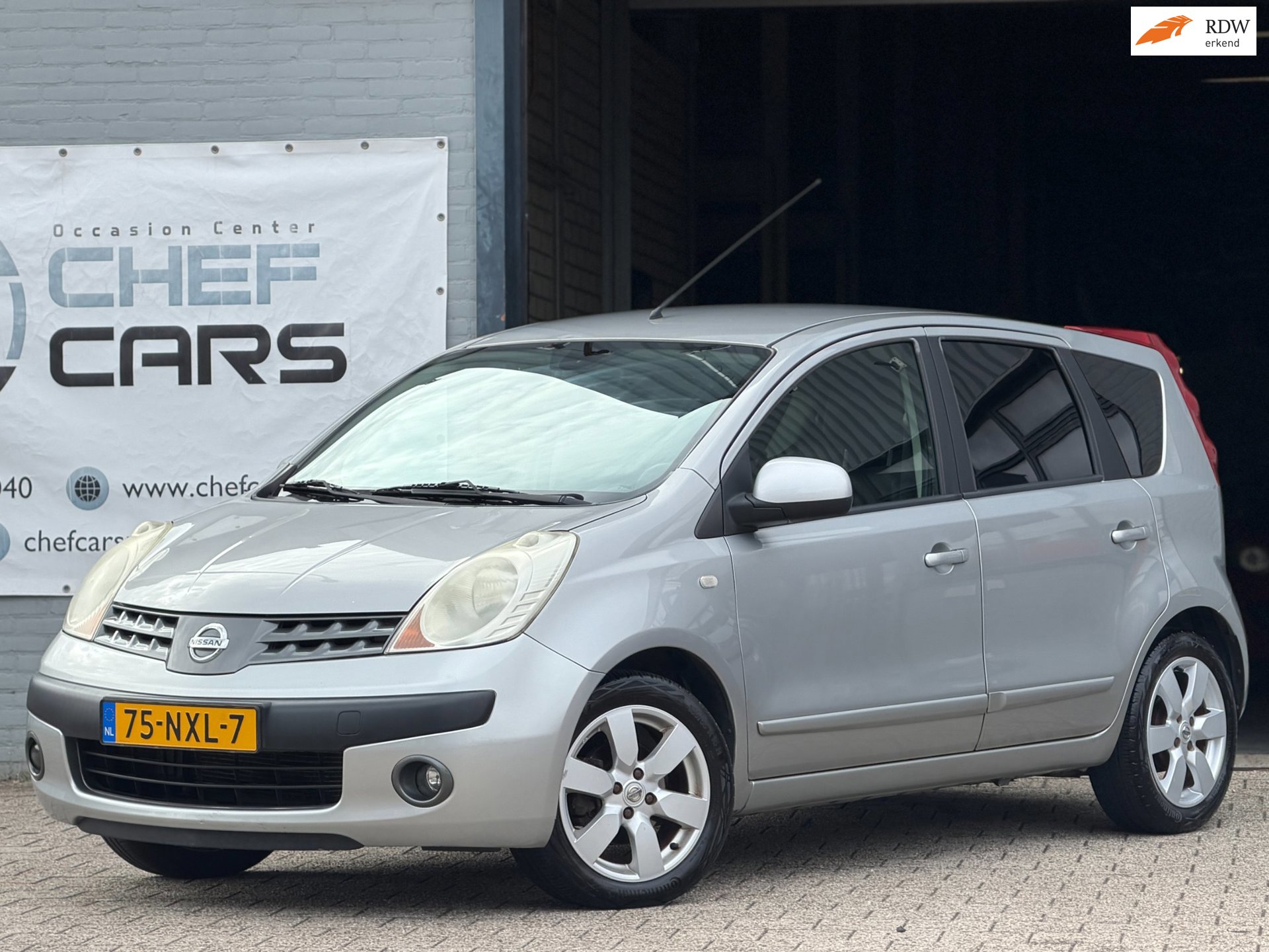 Nissan Note 1.6|AUTOMAAT|AIRCO|ORG LAGE KM|BOEKJES|1EIGENAAR!