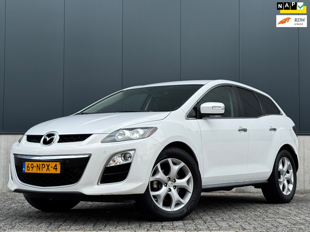 Mazda CX-7 2.3 DISI GT-L|XENON|6BAK|4X4|LEDER|STOELVERW|CAMERA|PSENSOR|ORIGINEEL NL|LAGE KM MET NAP|DEALERONDERH