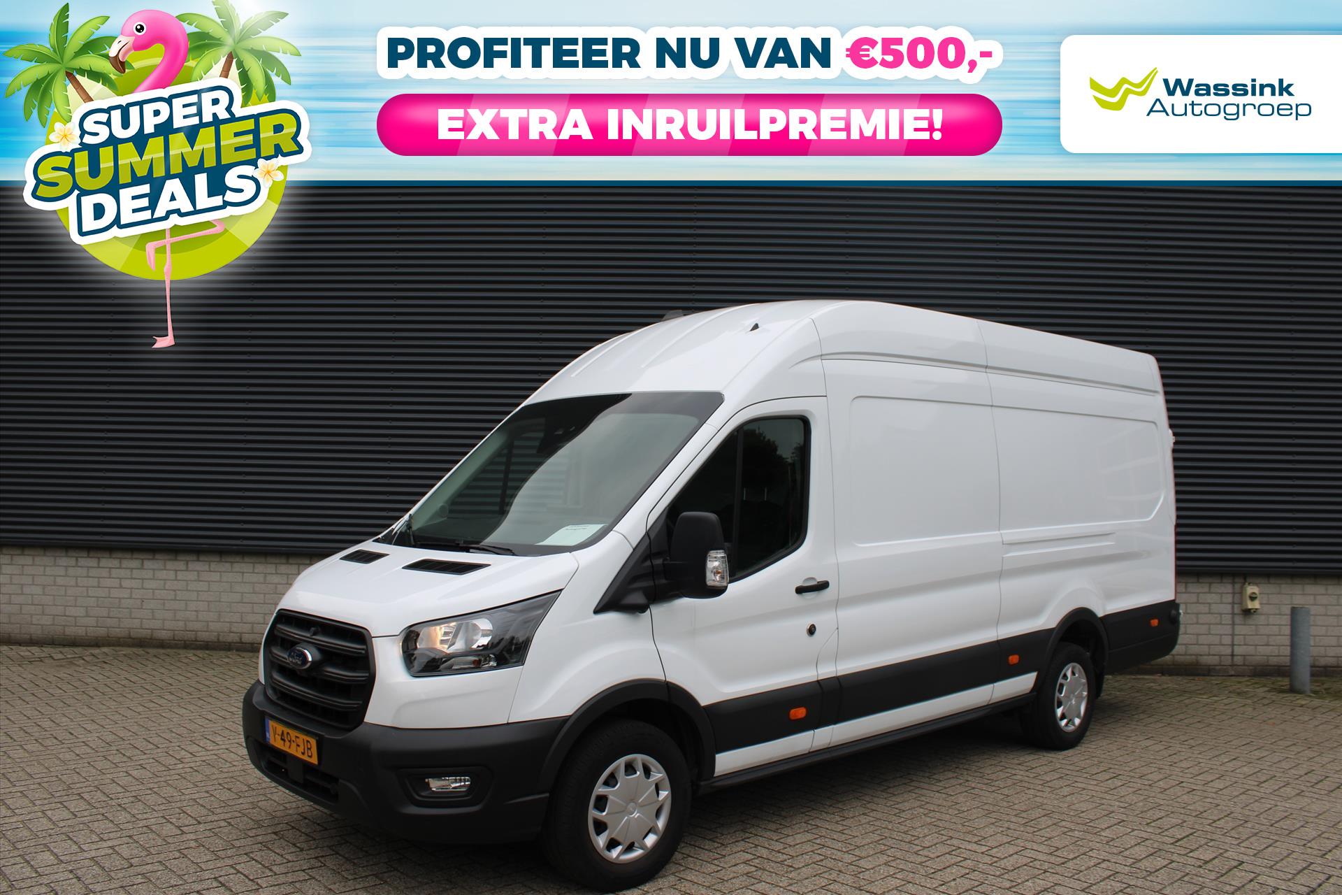 Ford Transit I GB 350 L4H3 TDCi 105pk RWD Trend I SUMMERDEALS |