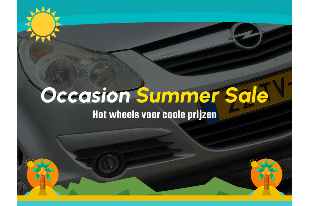 Opel Corsa 1.4-16V Enjoy 5drs Automaat - Star Silver - AC/Trekhaak/Cruise