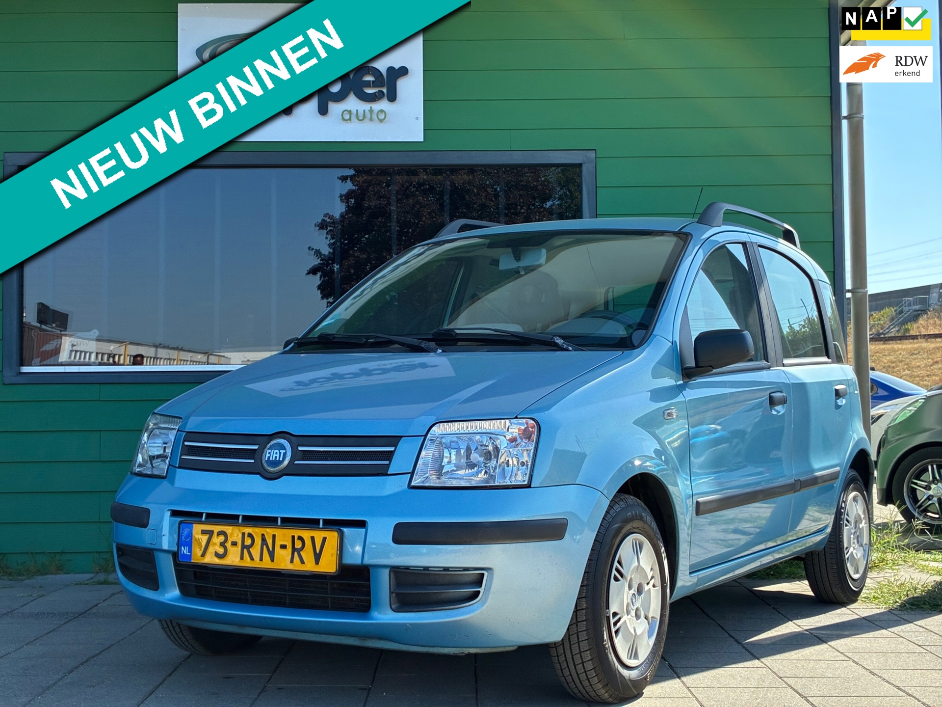 Fiat Panda 1.2 Class|Airco|Elektr.ramen|NAP|Nieuwe APK|