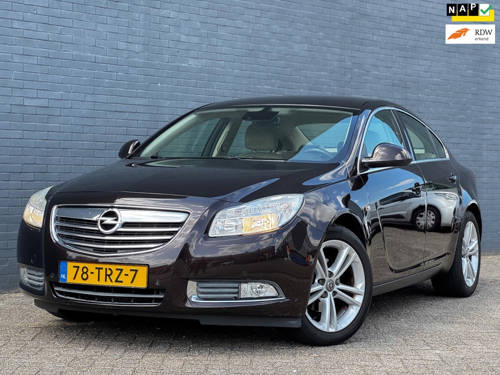 Opel Insignia 1.4 Turbo EcoFLEX Edition|LEDER|NAVI|STOELVERW|PSENSOR|6BAK|TOPCONDITIE|DEALERONDERH