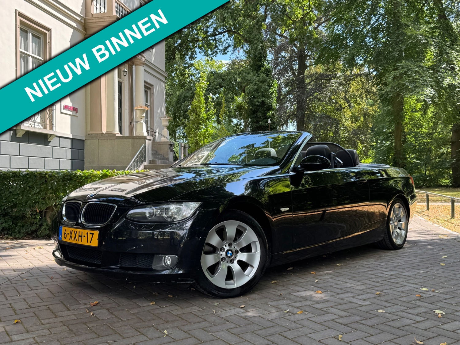 BMW 3-serie Cabrio 320i Cabrio Automaat Navi Leder Climate Cruise Ctr Windscherm Stoelverwarming