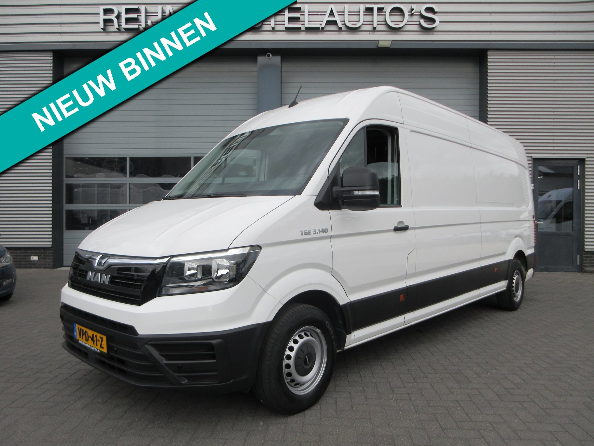 MAN TGE 3.140 L4H3 automaat pdc 3 zits