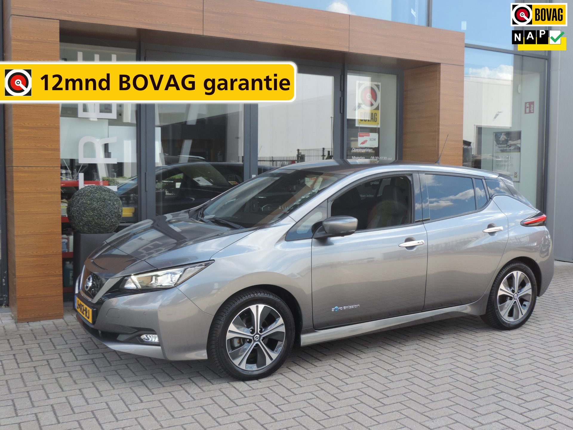 Nissan LEAF Tekna 40 kWh 19.000km | SOH 98% | BOSE | Stoel/stuurverw | LED kopl | Adapt.cruise | ECC | 360Cam | PDC v+a | Keyless