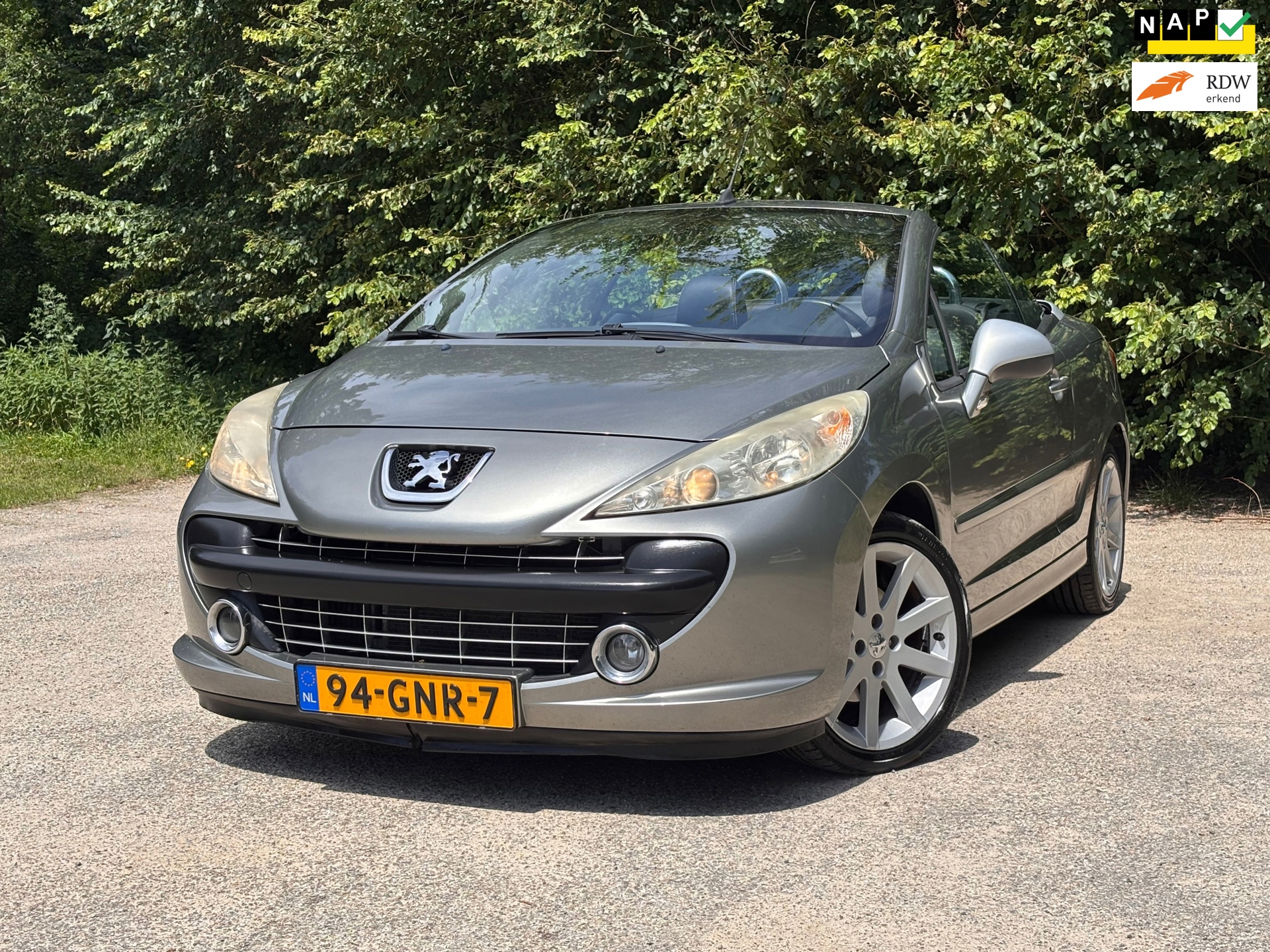 Peugeot 207 CC 1.6-16V T Roland Garros | Cabriolet + Cruise control Nu € 1.750,- !!!