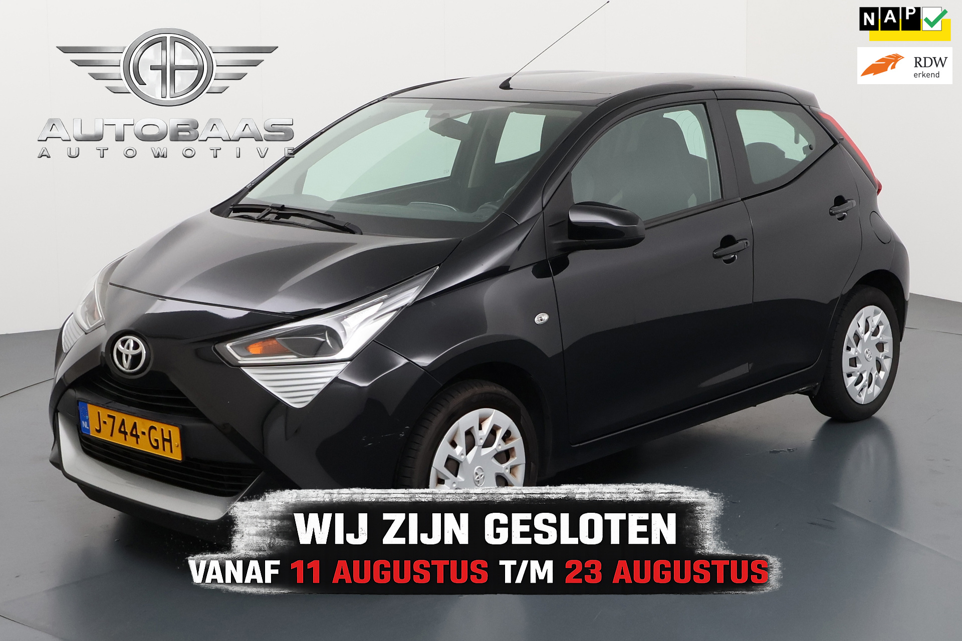 Toyota Aygo 1.0 VVT-i x-play AUTOMAAT **57.421KM NAP**GLOEDNIEUWE APK 08-2028** AIRCO **1EIG** BTW**
