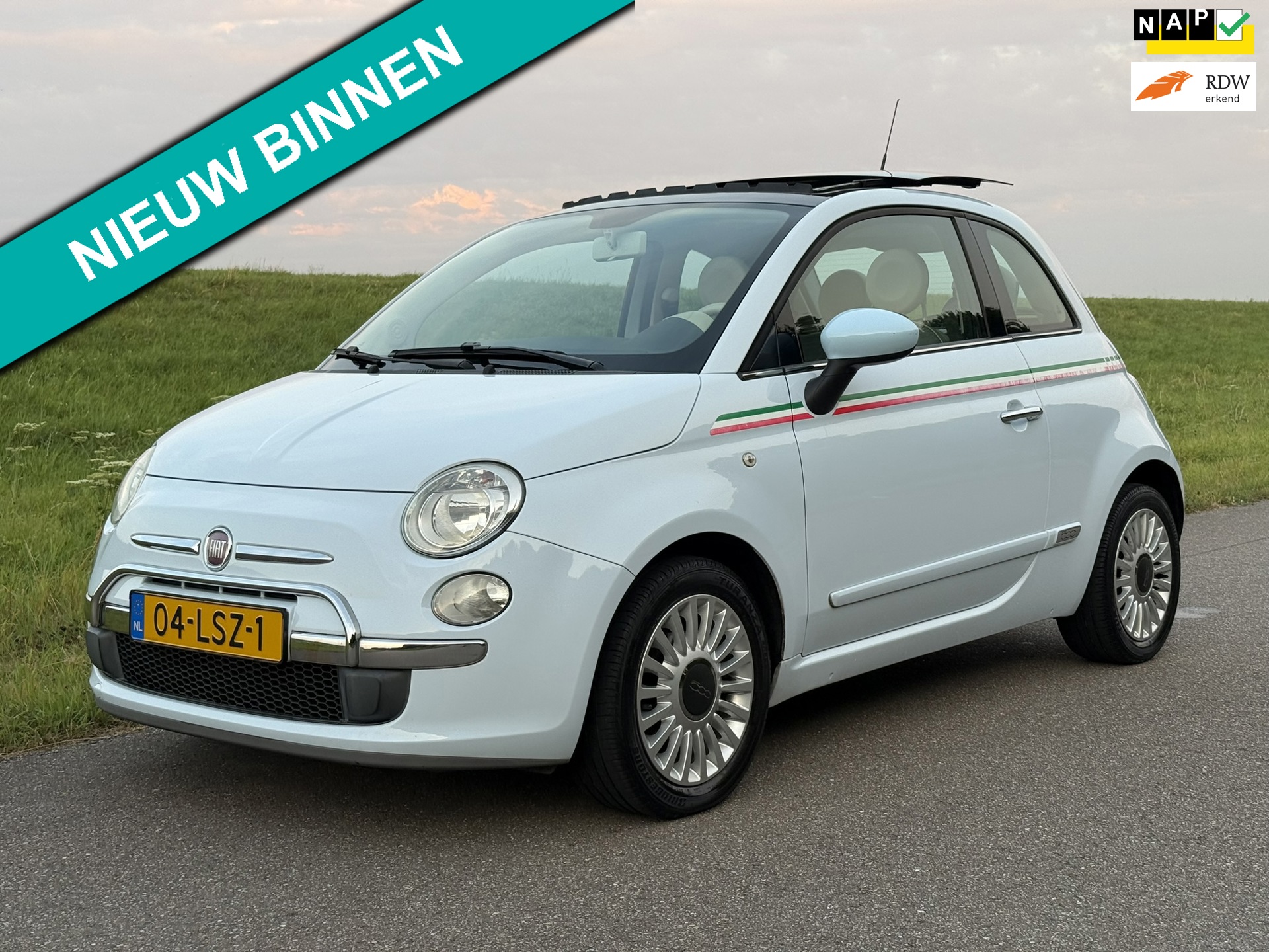 Fiat 500 1.2 Lounge | Automaat | Schuif/Kantel dak | Climate Control