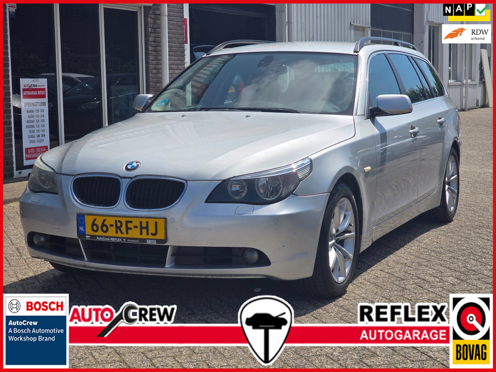 BMW 5-serie Touring 525i Executive AIRCO|CRUISE|DEALER OH