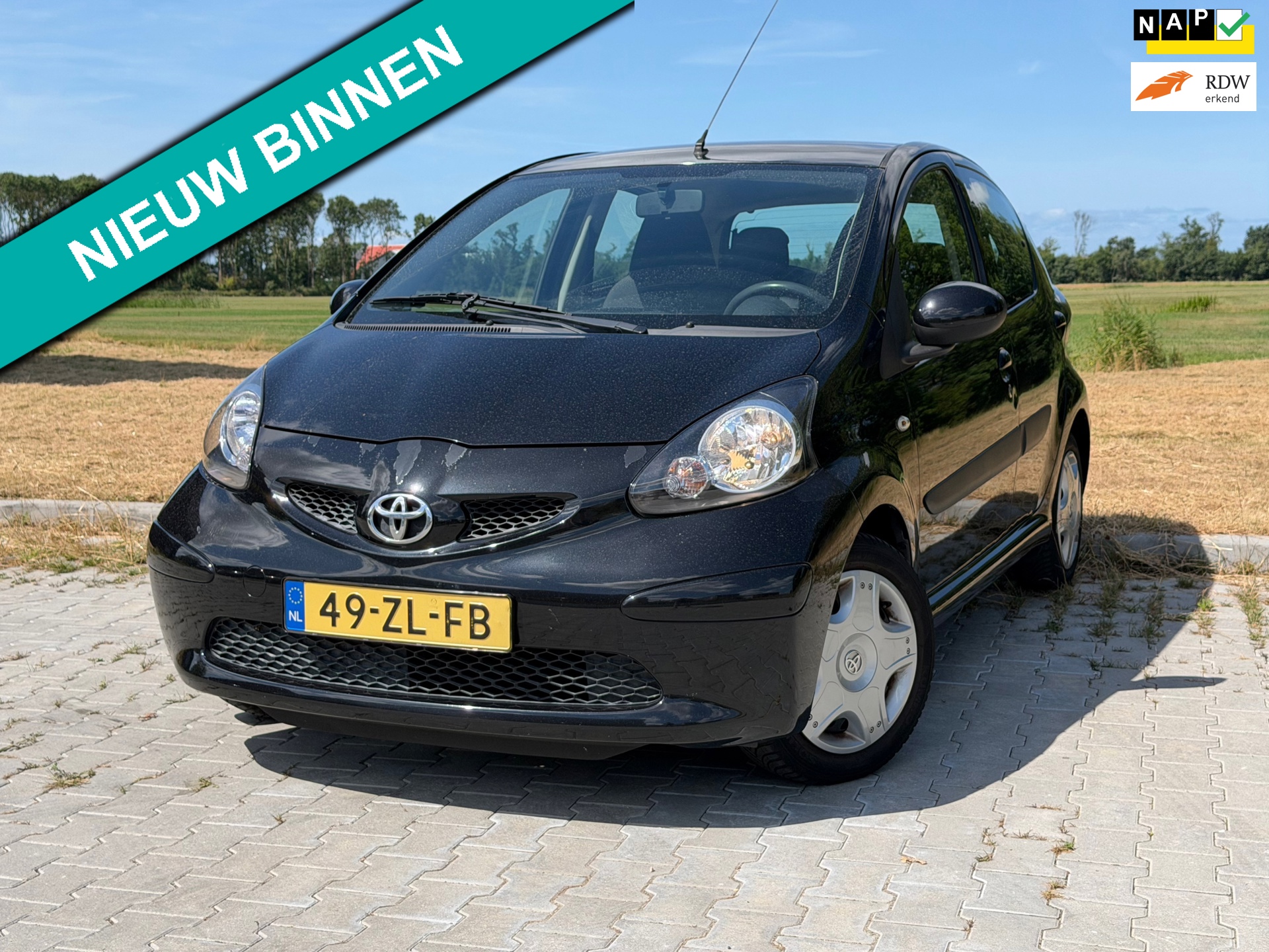 Toyota Aygo 1.0-12V + | 5 Deurs + Elektrische ramen Nu € 1.750,- !!!