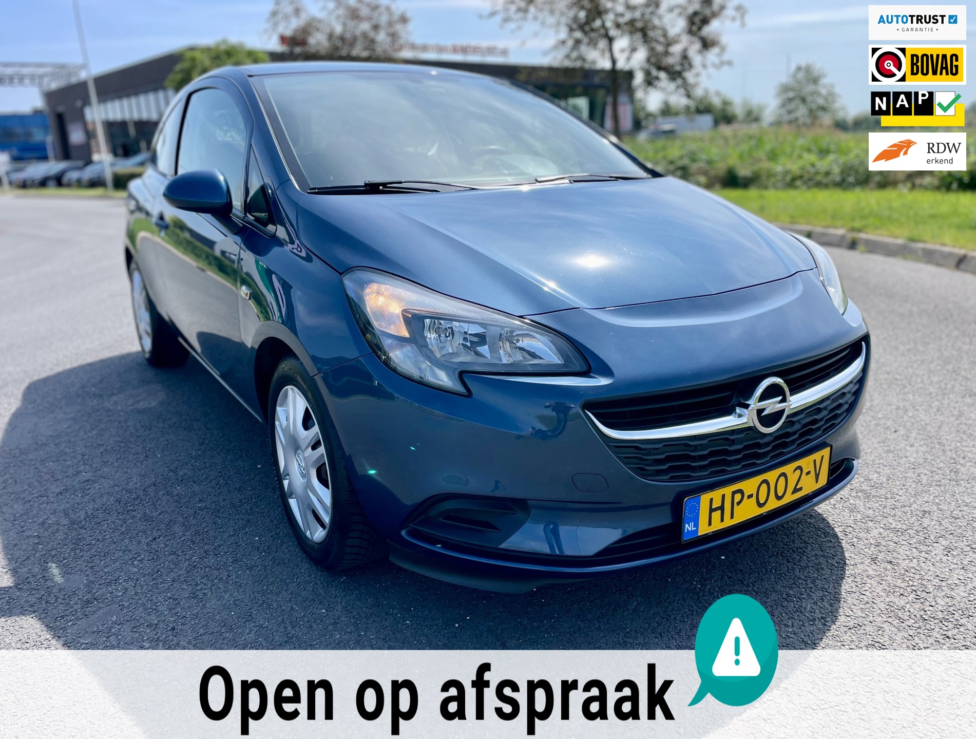 Opel Corsa 1.3 CDTI Business+, Aut, 3drs, Airco, Bluetooth, Elektr ramen, Isofix, 1e eig afk, Geen import, Nap, Mooie kmstand!