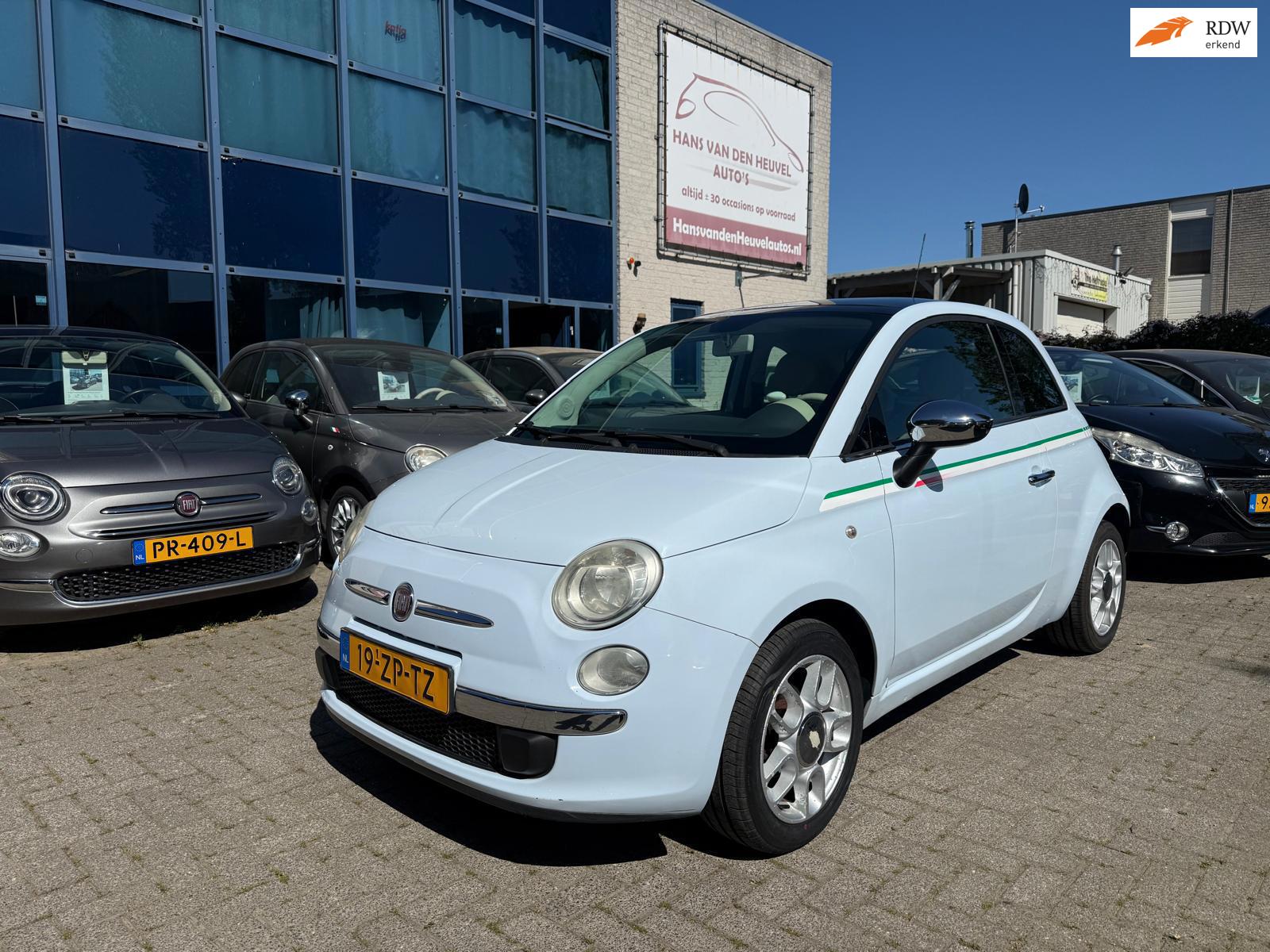 Fiat 500 1.2 Lounge Pano, Airco, APK 05/27