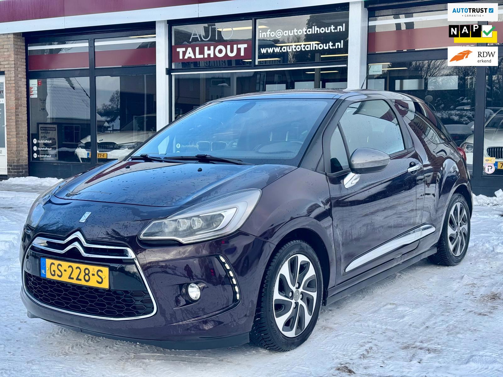 DS 3 1.2 PureTech Business | AUTOMAAT | CAMERA | NW DISTRIBUTIERIEM | BLUETOOTH | NAVIGATIE | DS3