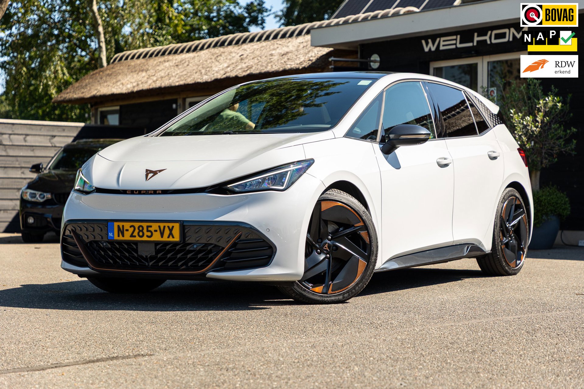 Cupra Born Copper Edition One 62 kWh Soh 89% I Panoramadak I Adaptive Cruise I 360 Camera I CarPlay I Android I NL Auto I NAP