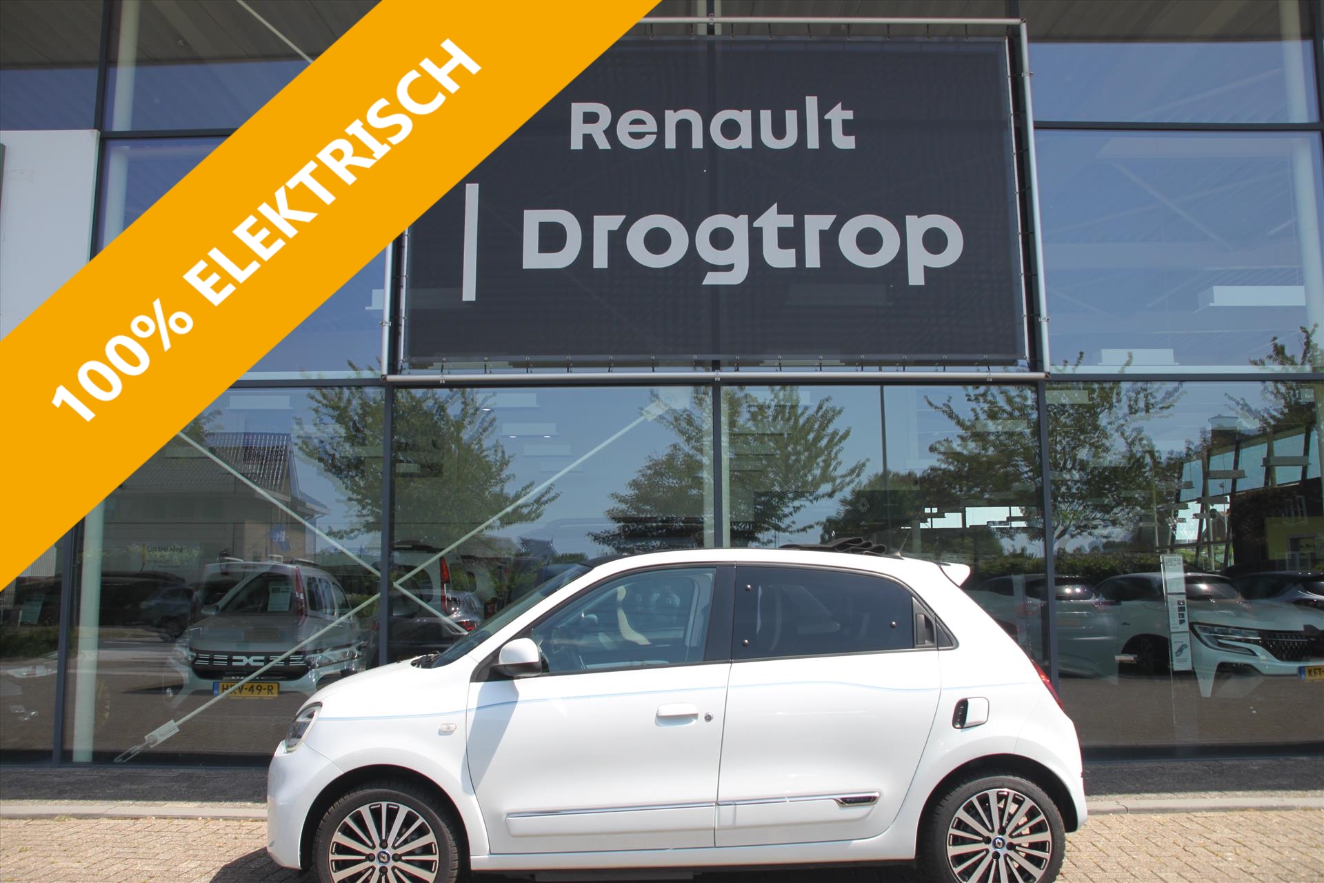 Renault Twingo 82PK-INTENS-CABRIO-35DKM-CARPLAY-CAMERA-LMV-100% ELEKTR.-