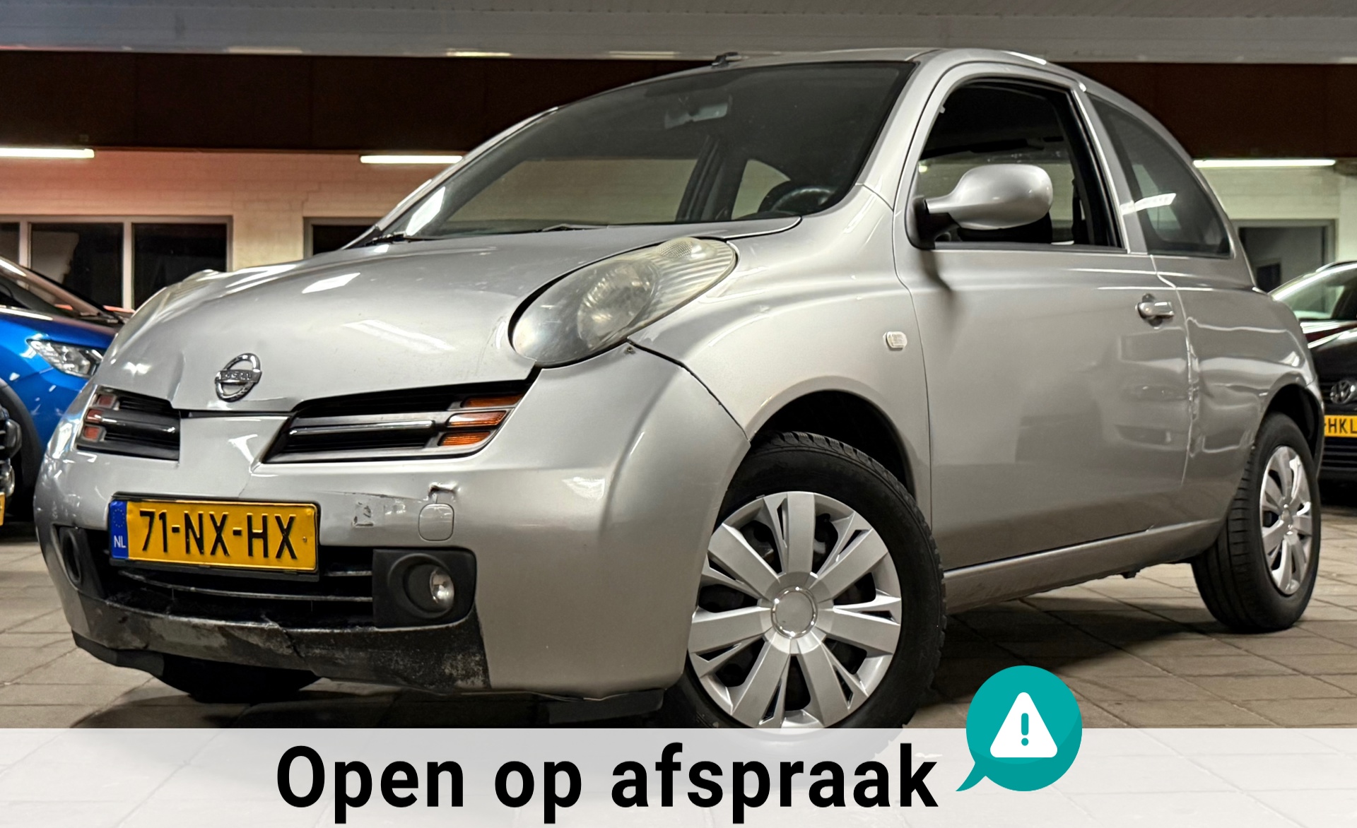 Nissan Micra 1.2 Visia|NAP|APK01-27|Scherpeprijs|Airco|Elekramen|