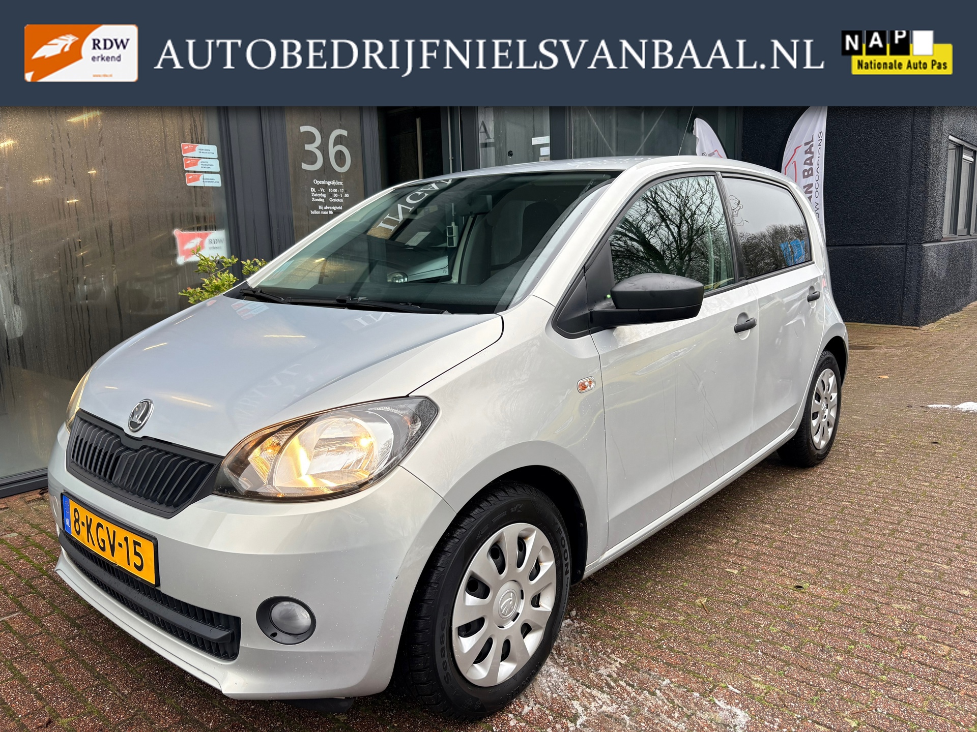 Skoda Citigo 1.0 Greentech Arctic 121Dkm NAP/Airco/5-Drs