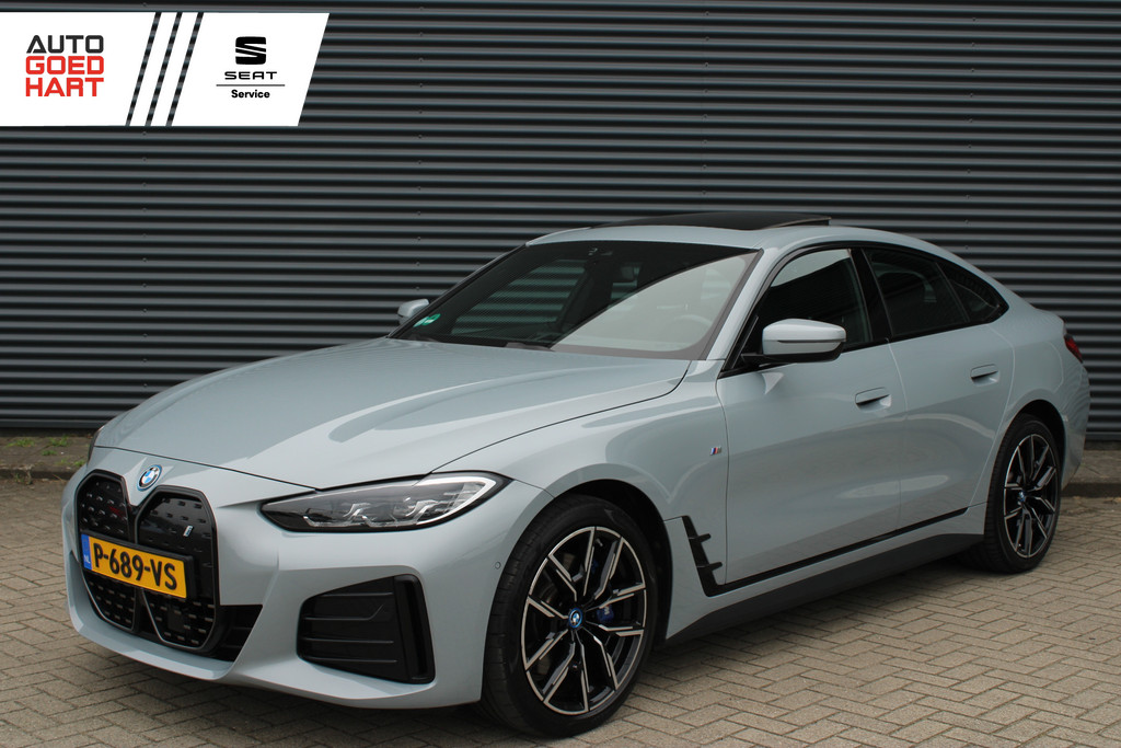 BMW i4 eDrive40 84 kWh M-Sport Schuif-/kanteldak Leer Camera Led SOH 97%