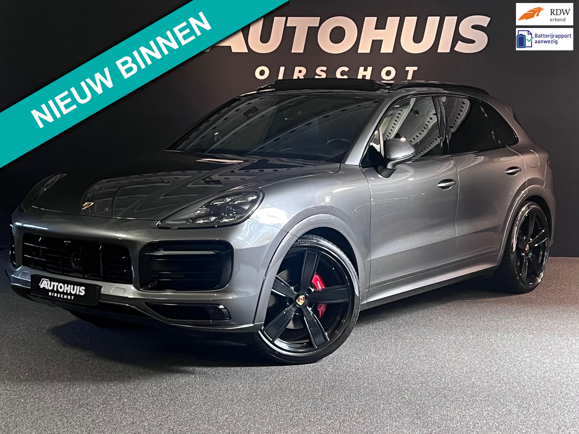 Porsche Cayenne 3.0 E-Hybrid Sport Design/Sport Chrono/Pano/HeadUp/Memory/360Camera/Trekhaak/Bose/Stuurverwarming/22"