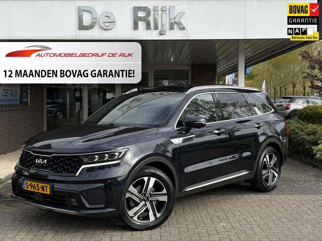 Kia Sorento 1.6 T-GDI Hybrid 2WD ExecutiveLine 5p. | Pano, Leder, Memory, ACC, Carplay/Android, Navi, 360 Camera | 1e Eigenaar |