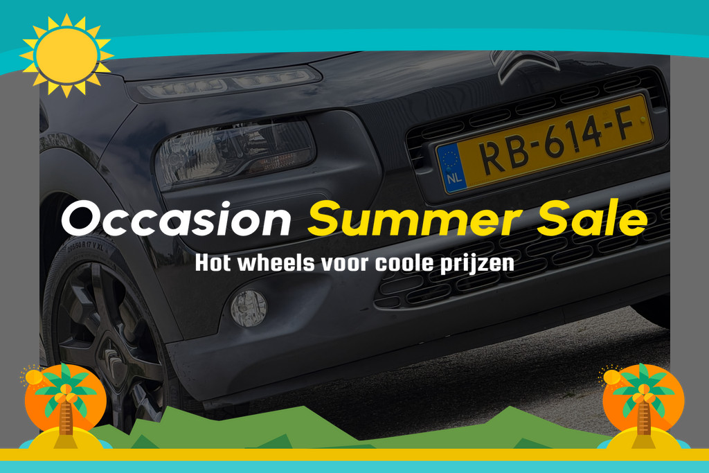 Citroën C4 Cactus 1.2 PureTech One-Tone 110pk Automaat - Noir Obsedien - Chique