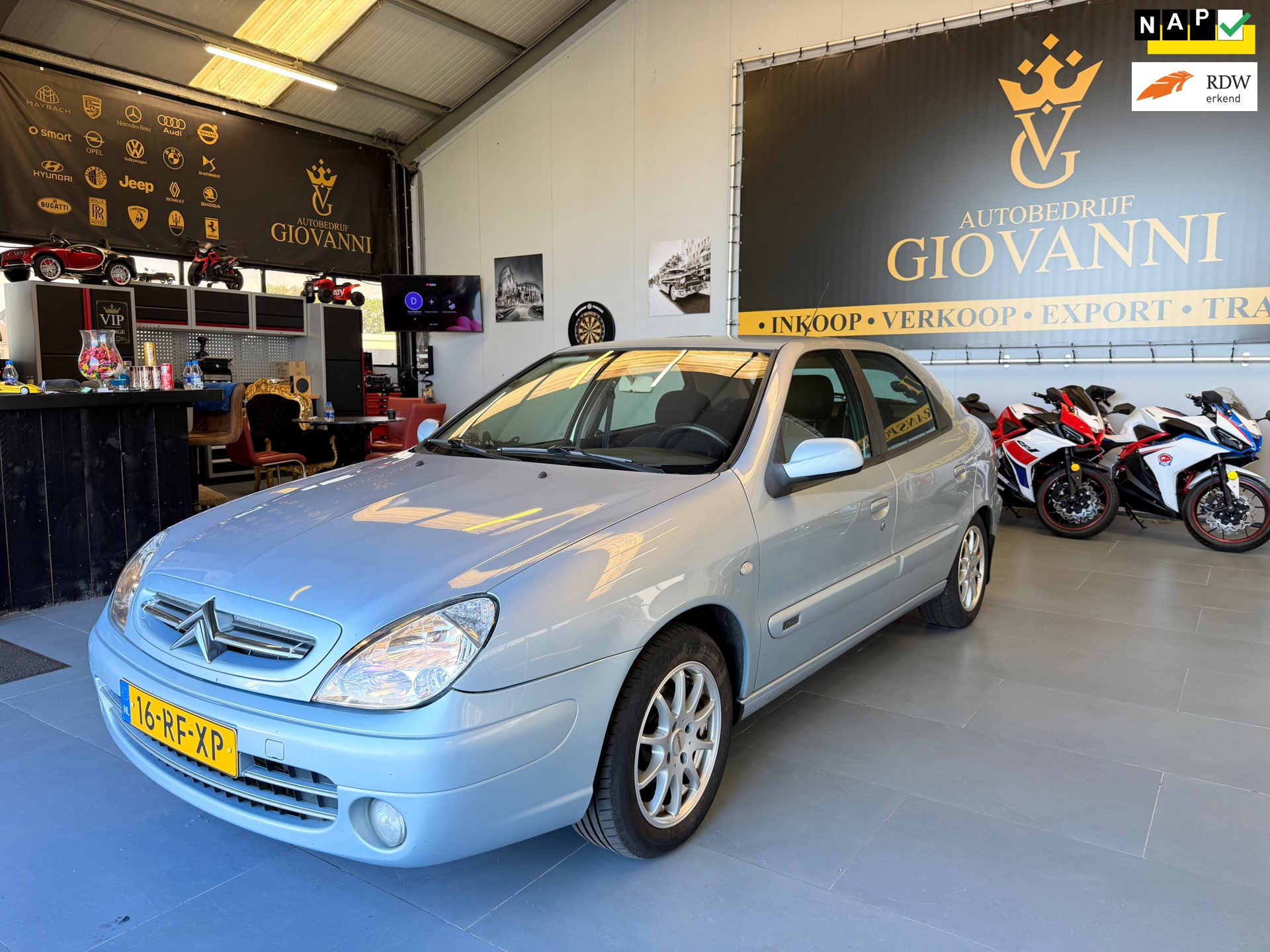 Citroën Xsara 1.6i-16V Différence 2 INRUIL MOGELIJK