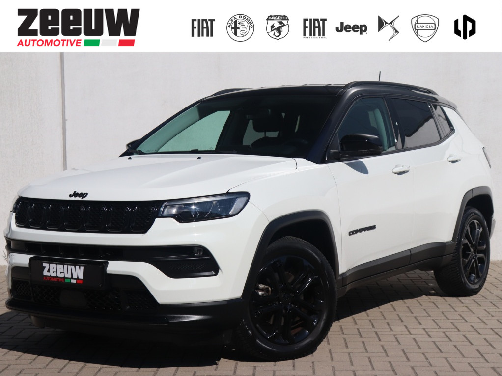 Jeep Compass 1.5T e-Hybrid 130 PK Night Eagle | Navi | Winter | Carplay | 18'