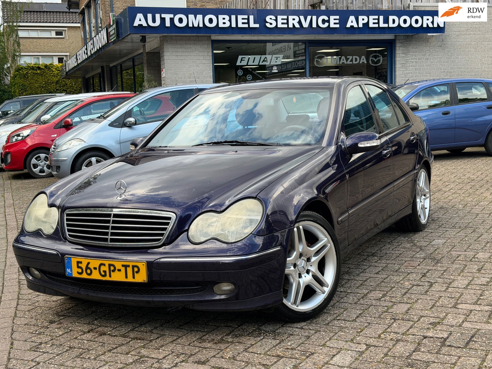 Mercedes-Benz C-klasse 200 K. Elegance*AIRCO*STUURBEKR*TREKHAAK*APK 4-2027*RIJD GOED