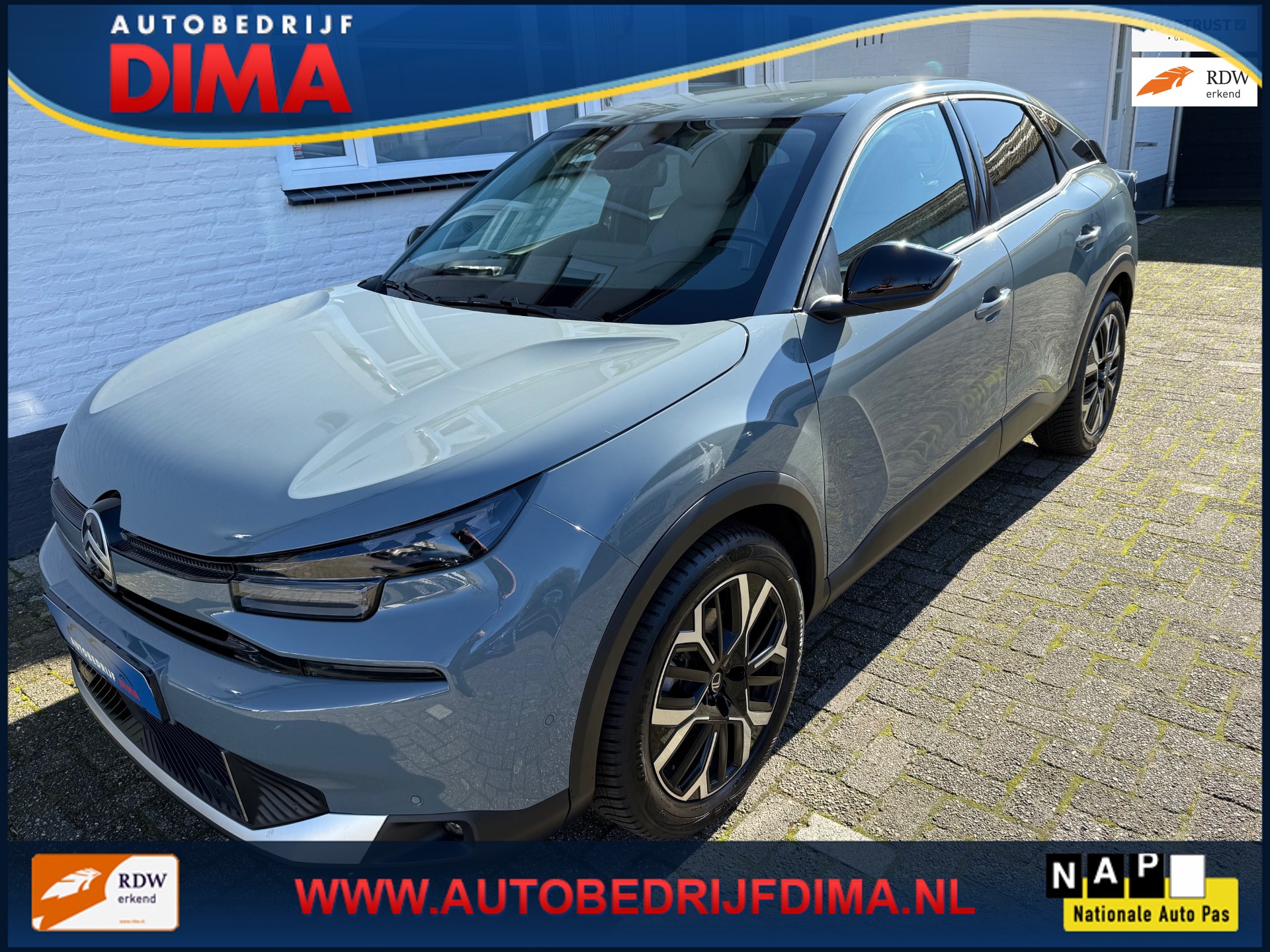 Citroën C4 1.2 130 Pk Facelift Automaat/ Navi/ 360 Camera/ HUD/ Leder/ Stuur+ Stoelverwarming/ ECC/ LED