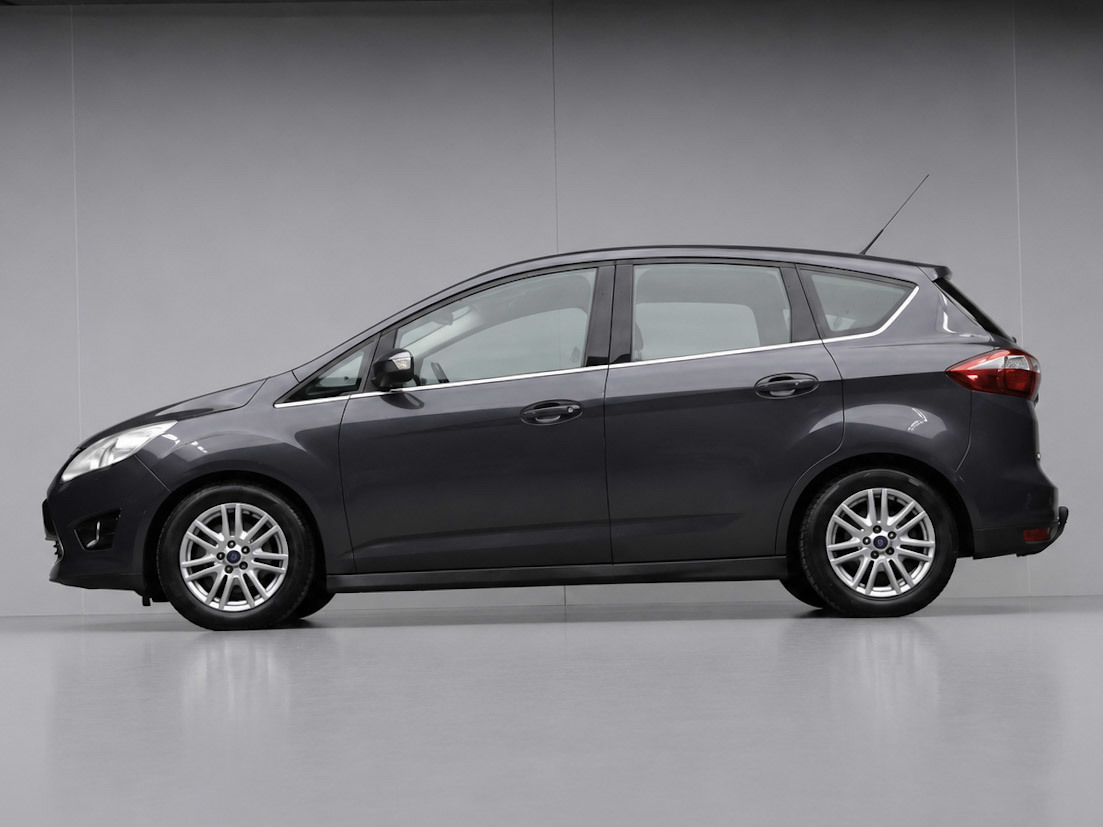 Ford C-Max 1.0 Titanium Sport (NAVI,CLIMATE,CRUISE,ELEKTRISCH PAKKET,TREKHAAK,BLUETOOTH,SPORTSTOELEN,LM VELGEN,NETTE STAAT)