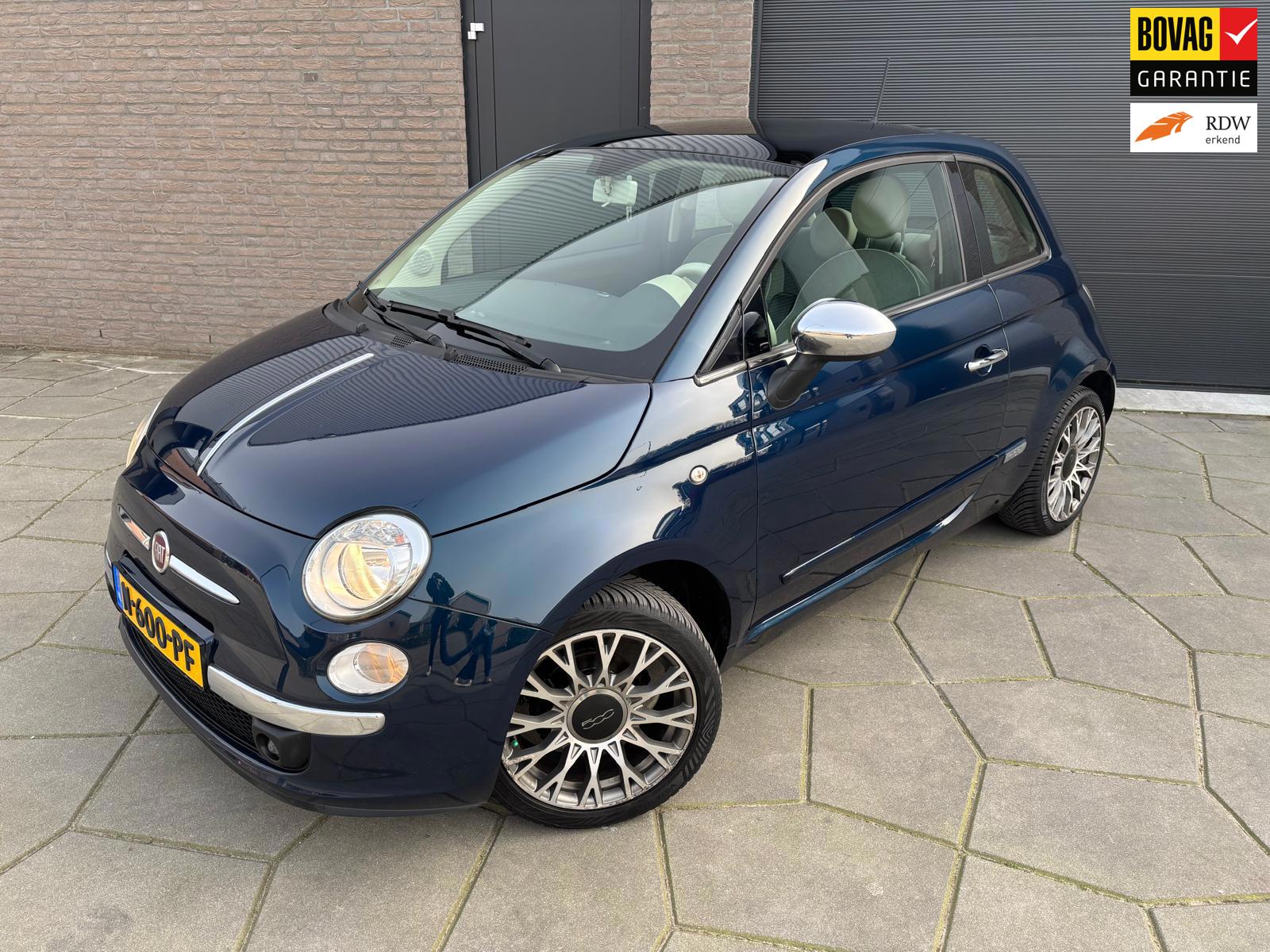 Fiat 500 1.2 Lounge ERG VLOT | Airco| Panorama Dak | 16 Inch LMvlg | All Season Vredestein| PDC achter|