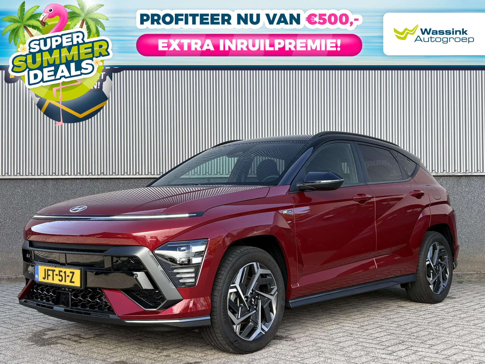 Hyundai Kona 1.6 GDI HEV 141pk DCT Automaat N-Line Edition |