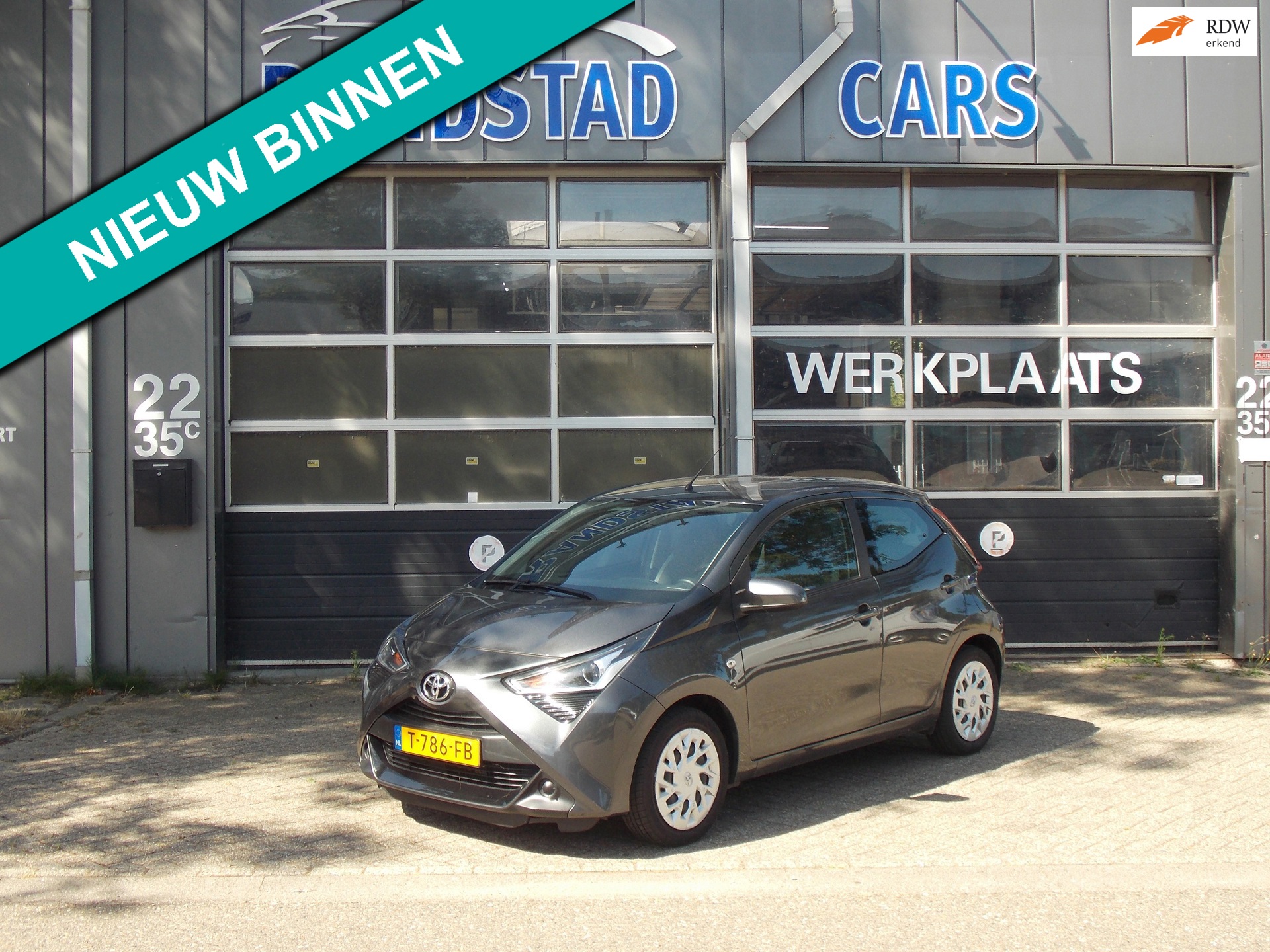 Toyota Aygo 1.0 VVT-i x-otic Automaat Airco Camera Elek Pakket 5Deurs 2022bj GARANTIE
