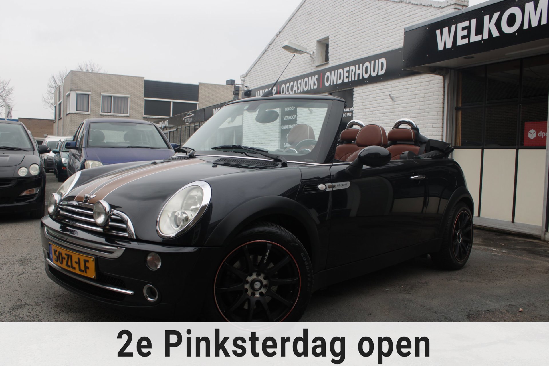Mini Mini Cabrio 1.6 Cooper Sidewalk | Cabrio | Airco | Cruise control | Elec ramen |Parkeersensoren Achter
