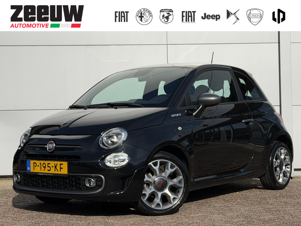 Fiat 500 1.0 Hybrid 70 PK Sport | Navi | Carplay | Clima | 16'