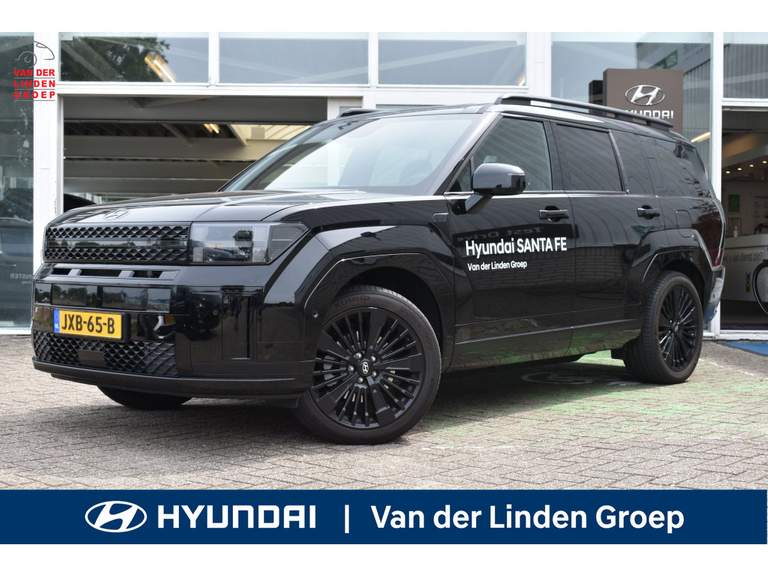 Hyundai Santa Fe Hyundai Santa Fe 1.6 T-GDI PHEV Blackline DEMODEAL 360cam/Leder/20"/Hud/Pdc/Led/Carplay/"Rijklaar!