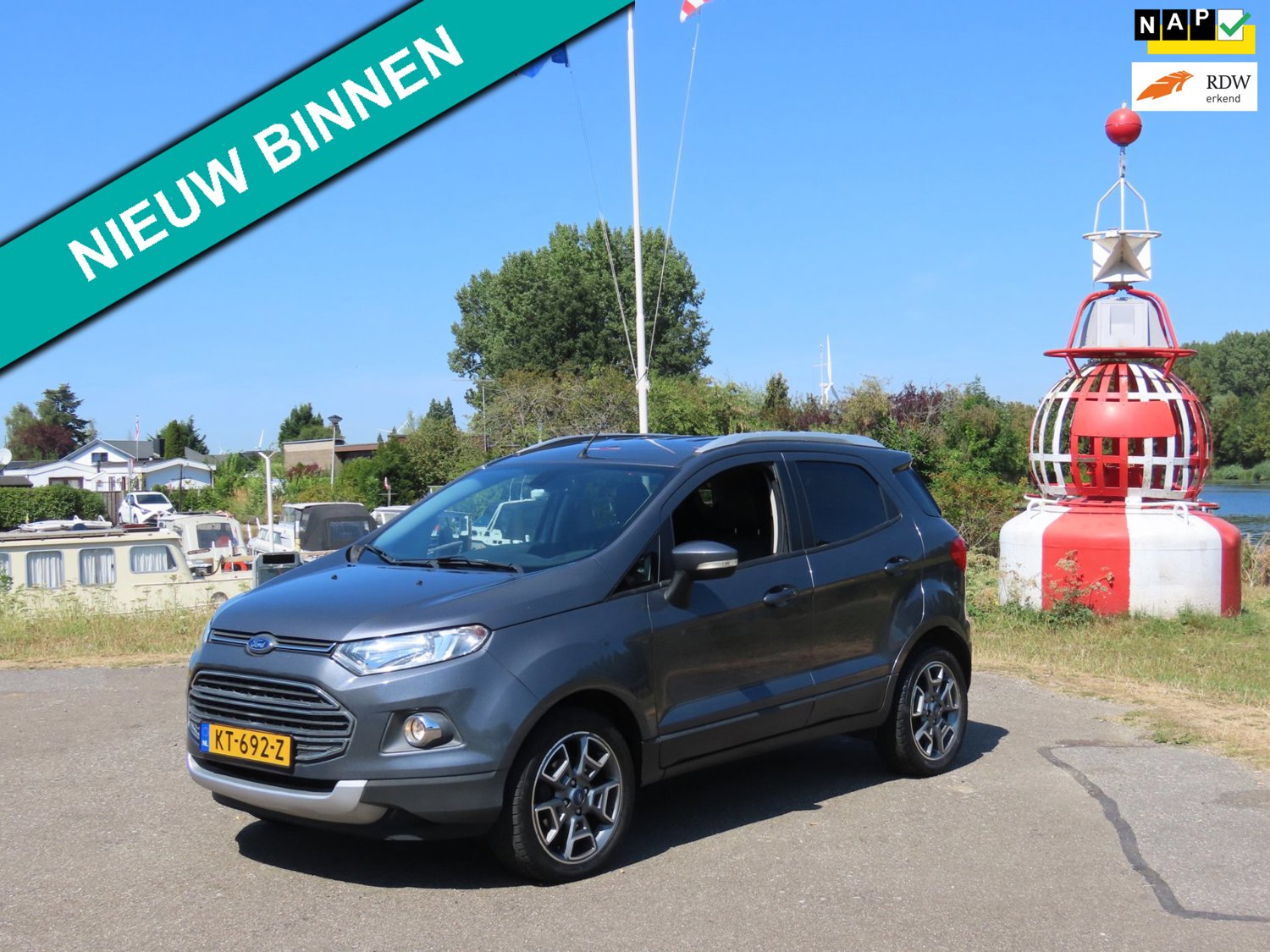 Ford EcoSport 1.0 EcoBoost Titanium *Navi *Cruise *Keyless *Stoelverwarming