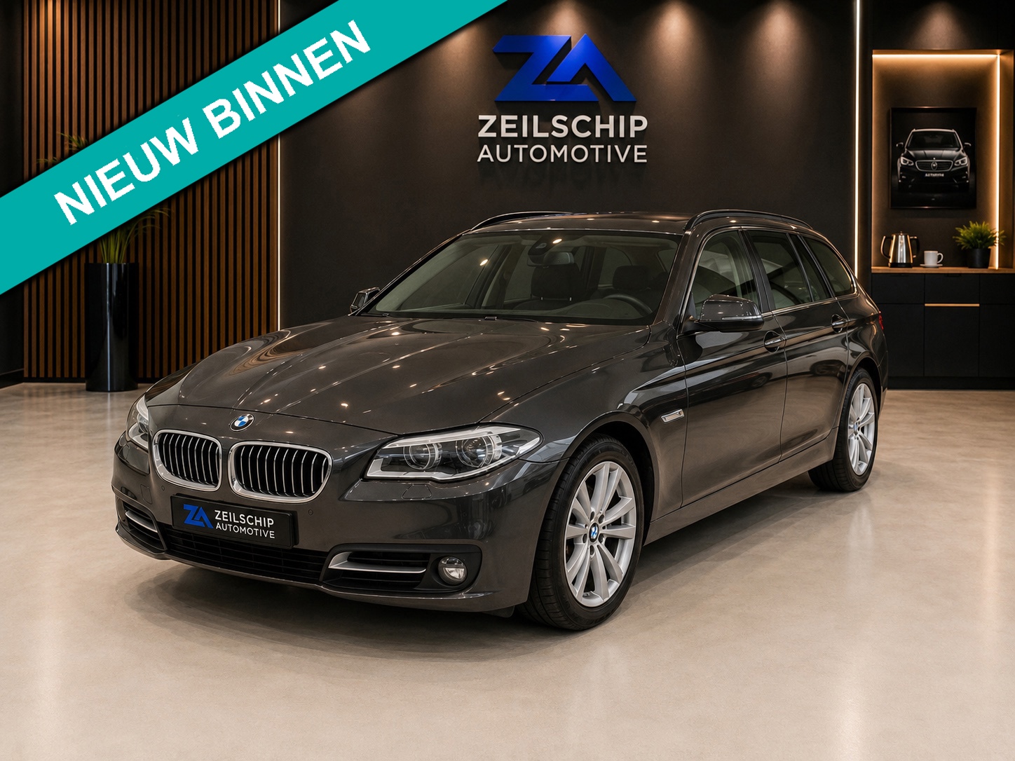 BMW 5-serie Touring 528i Facelift M Sport High Executive Pano|Memory|Leer|TOP STAAT