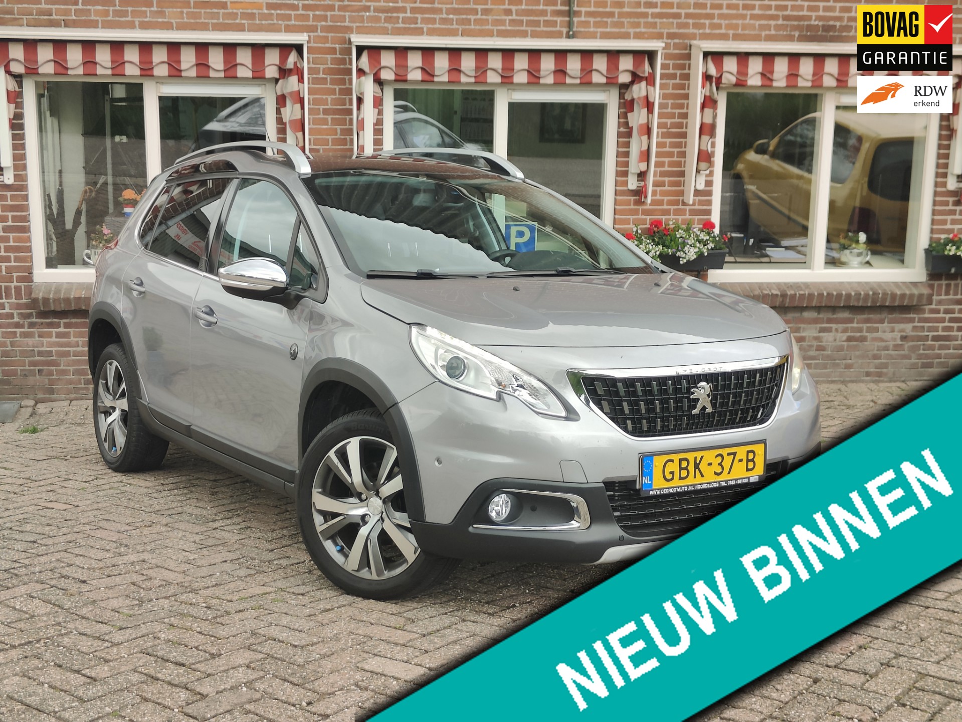 Peugeot 2008 1.2 PureTech GT-Line Aut, Clima Cruise Camara Pano - RIJKLAAR -