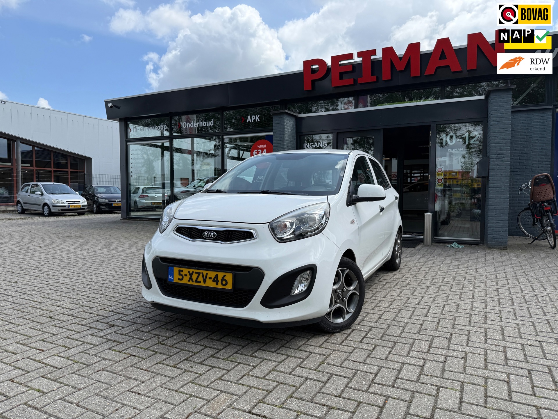 Kia Picanto 1.0 CVVT ISG | Bluetooth | Cruise control | Navigatie | ISOFIX |