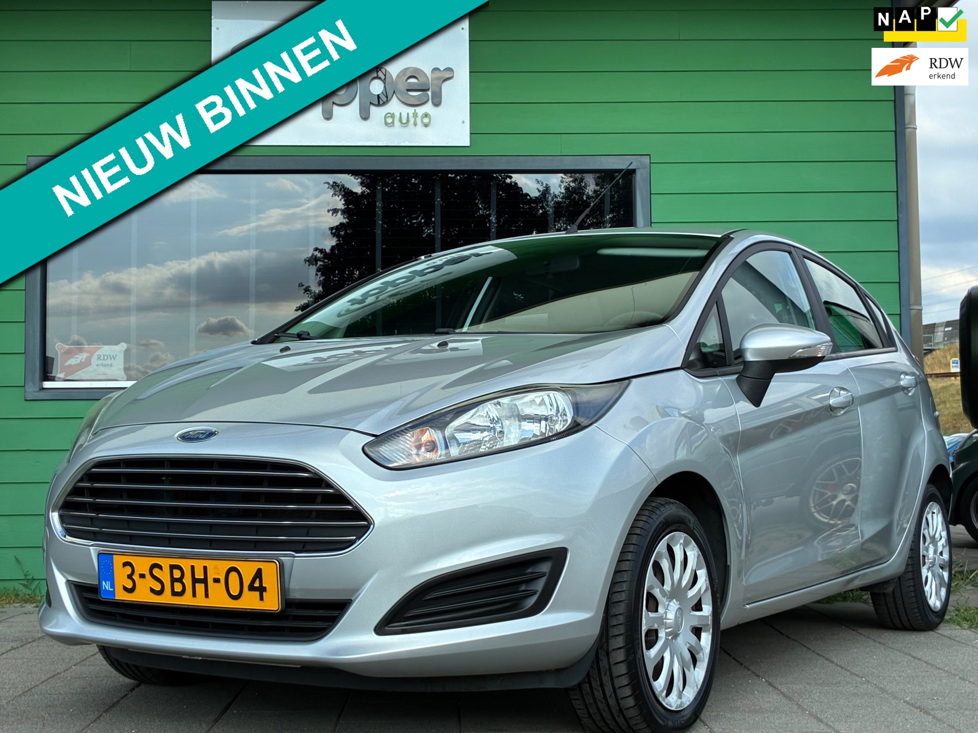 Ford Fiesta 1.0 Style|1e Eigenaar|Navigatie|Airco|Elektr.ramen|Goed Onderhouden|