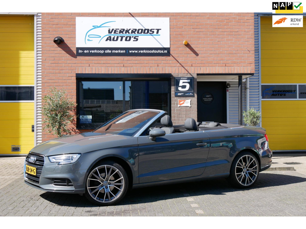 Audi A3 CABRIOLET 1.4 TFSI Pro Line navi. stoelverwarming. leder